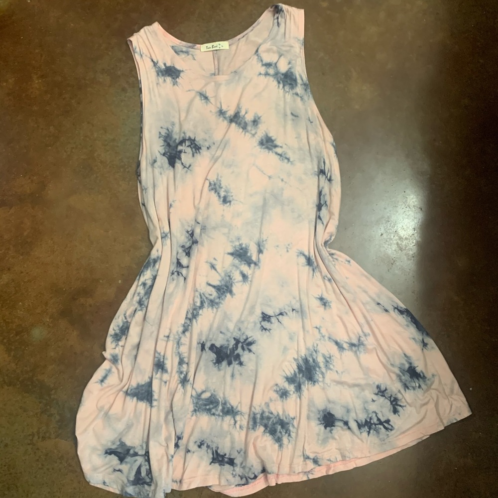 Tres Bien tie dye shift dress
